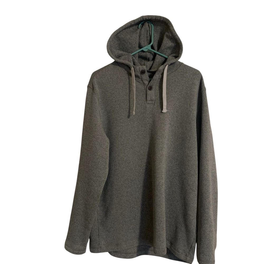 G.H. Bass & Co. Charcoal Hooded Sweatshirt
